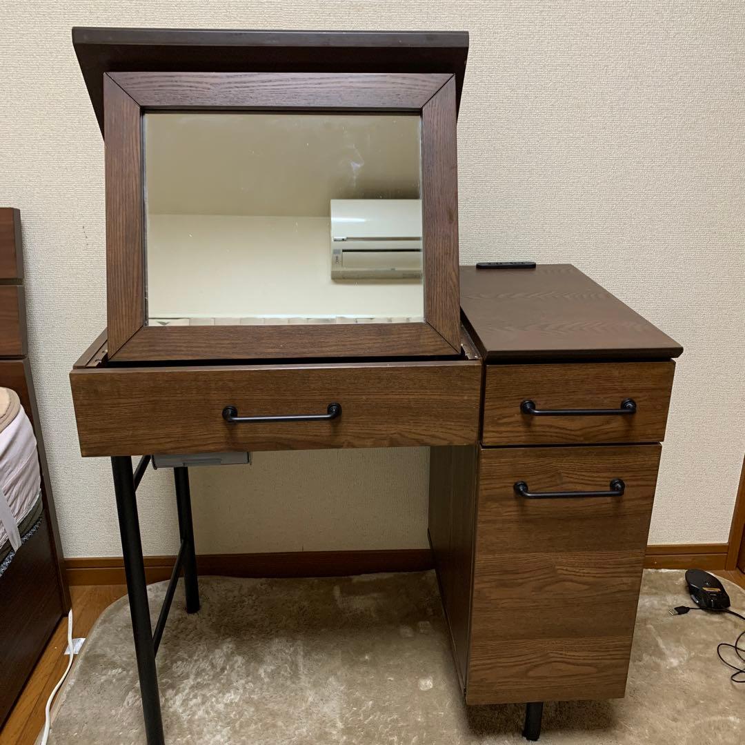 LOWYAドレッサーデスク ドレッサーデスク L字デスク 化粧台 メイク台 | 【公式】LOWYA(ロウヤ