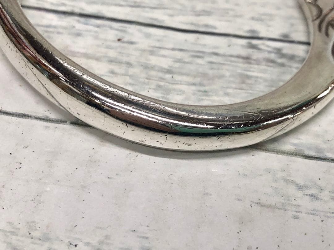 TADY&KING イーグルフェイスバングルプレーン 金目付き L 6543 - メルカリ