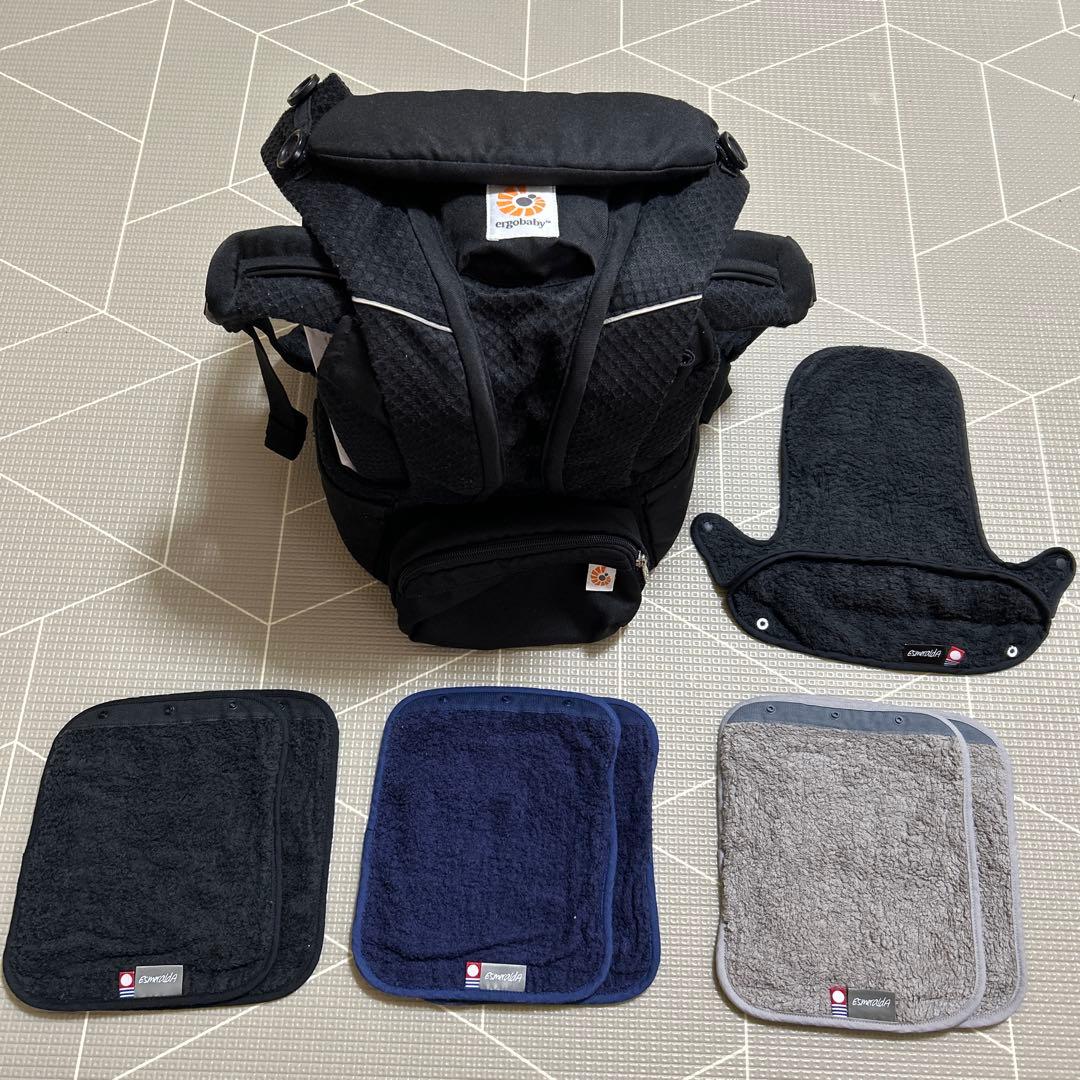 エルゴベイビー 黒 タオル付き ergobaby OMNI breeze OMNI Breeze / オニキスブラック | エルゴベビー オンラインストア