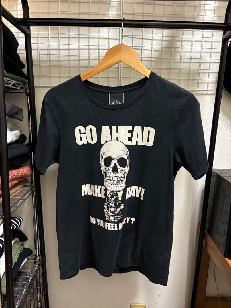 HYSTERIC GLAMOUR GO AHEAD スカルTシャツ - メルカリ