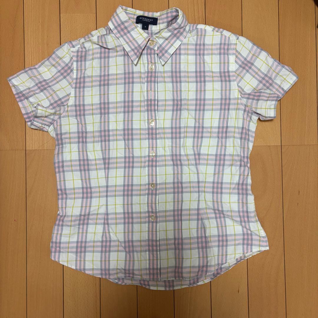 チェック柄 半袖シャツ - メルカリ