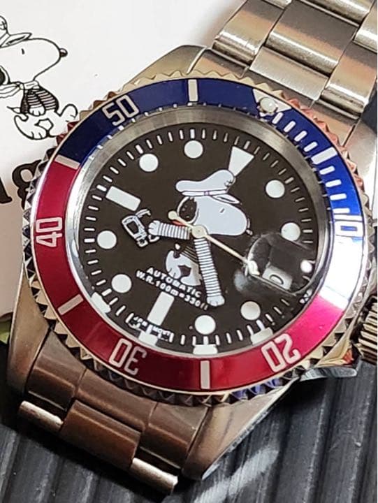 かおんす様 VAGUE WATCH Co. ペプシ セーリング スヌーピー 時計 美品