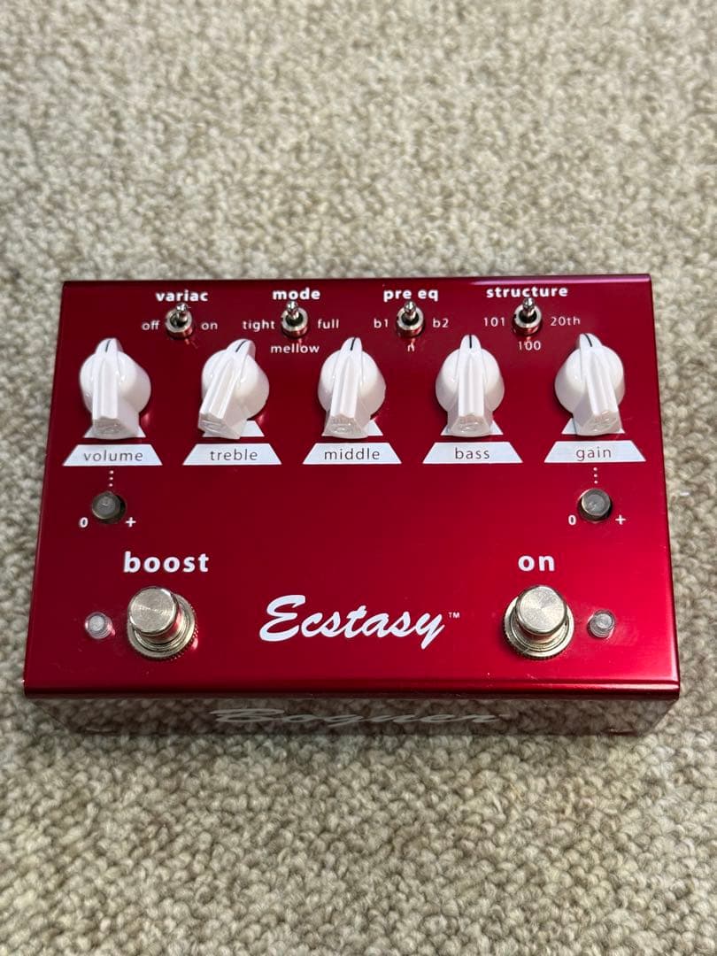 ギター Bogner Ecstasy Red Bogner Ecstasy Red Overdrive/Boost Pedal - What To Know & Where To