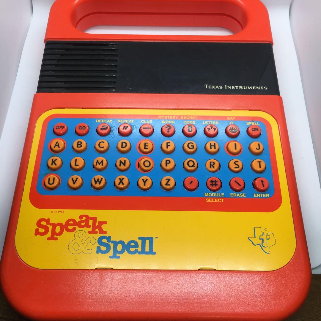 Speak & Spell スピークアンドスペル 1978 初期版 レトロ レア - メルカリ