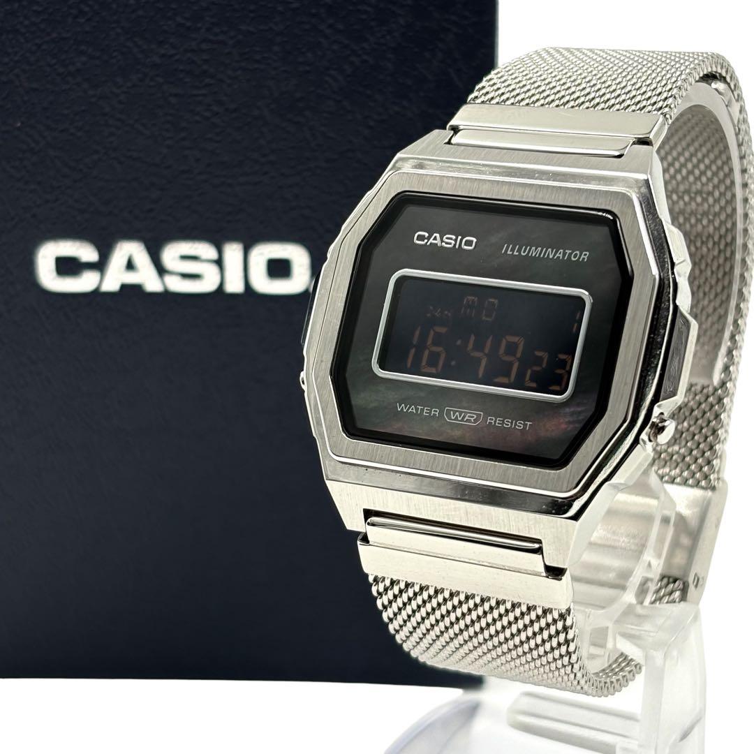 極美品 カシオ A1000M-1BJF プレミアムシリーズ フルメタル 腕時計 A1000M-1BJF | CASIO