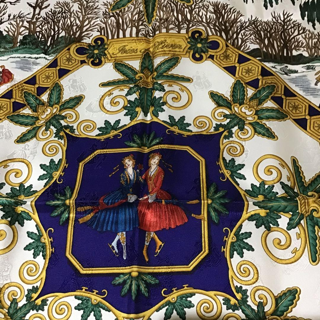 111998 エルメス HERMES スカーフ 冬の愉しみ カレ90 新品 - メルカリ