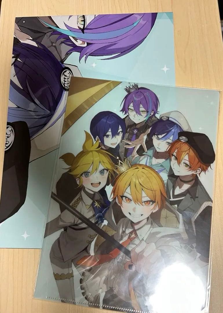 プロセカ PASH2023年11月号付録 クリアファイル・ポスター・ポスト