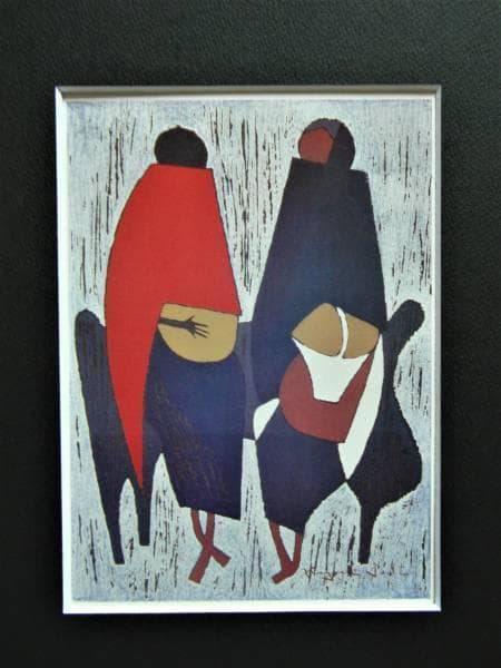 斎藤 清、憩い、メキシコ、希少画集画、新品額装付、状態良好 - メルカリ