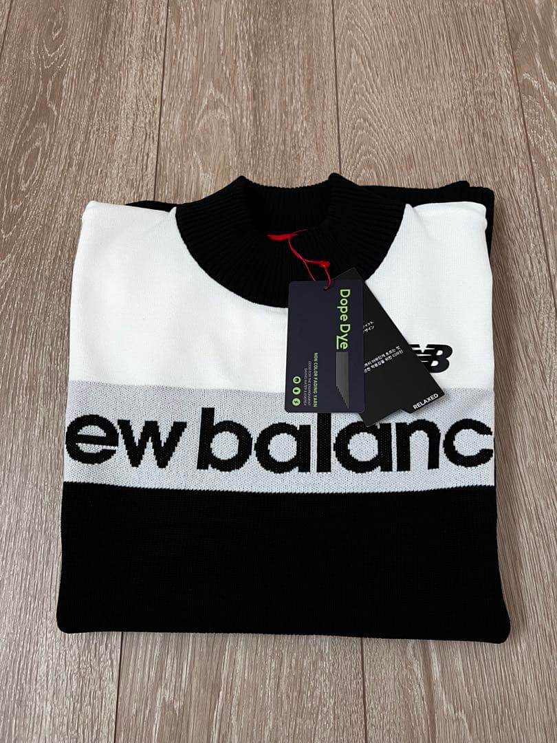new balance セーター サイズ2ブラック／ホワイトタグ付き新品 楽天市場】ニューバランス（セーター｜メンズウェア）：ウェア<ゴルフ
