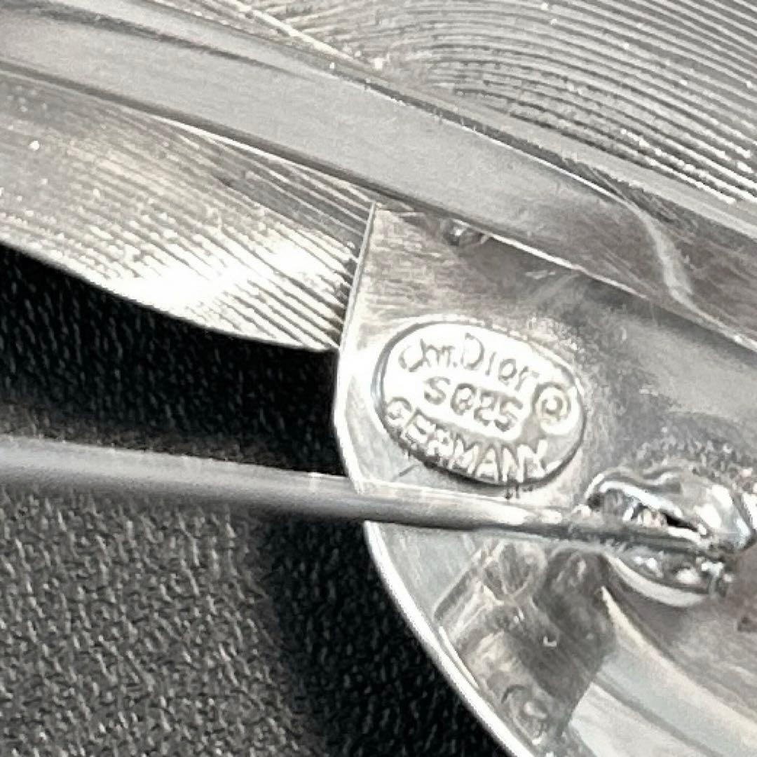 Christian Dior リーフモチーフブローチ SV925 希少