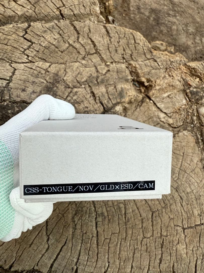 未使用新品】ワイルドスワンズ タング ノボナッパゴールド 型押し