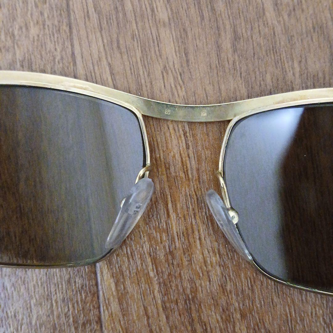 レア】ESSEL ASCOT 19 サングラス ゴールドカラーフレーム 金色 - メルカリ