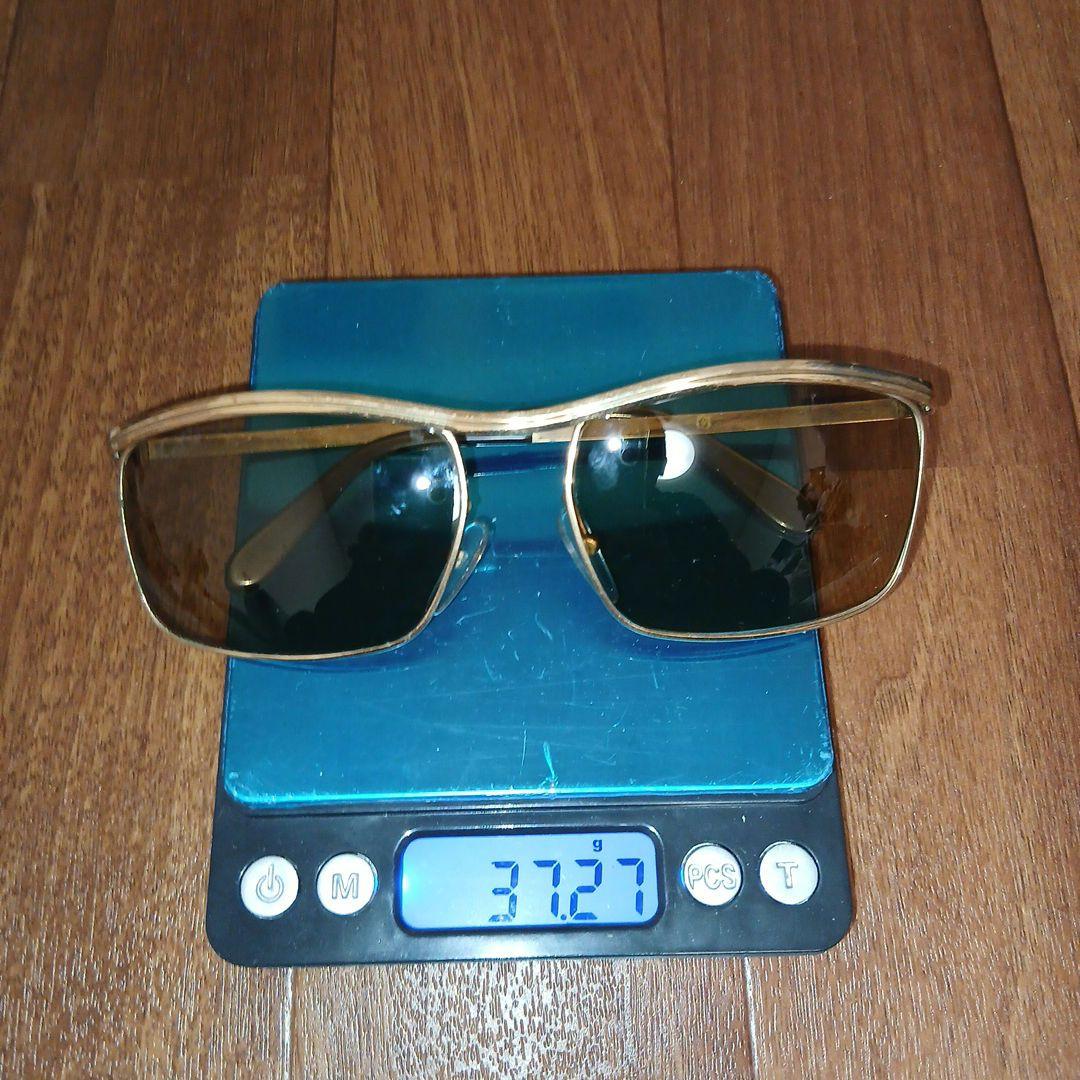 レア】ESSEL ASCOT 19 サングラス ゴールドカラーフレーム 金色 - メルカリ