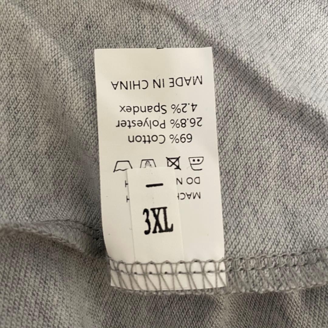 グレー ホワイトトリム ショートパンツ 3XL ウエストゴム - メルカリ