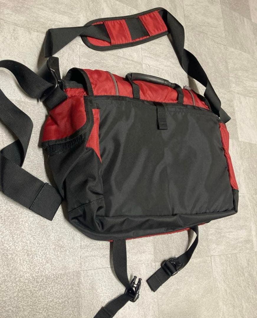 L.L.Bean 00s~TECH ギミック メッセンジャーバッグ Y2K