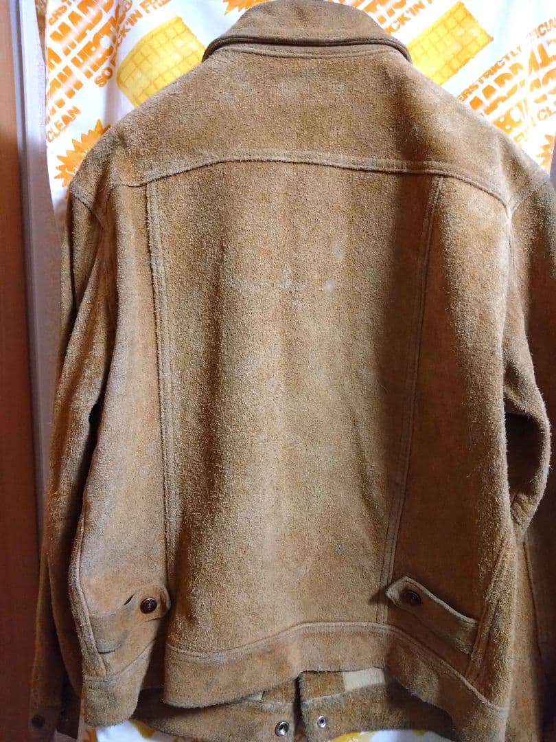 LEAF期 97AW Undercover スエードペンキジャケット スウェード - メルカリ
