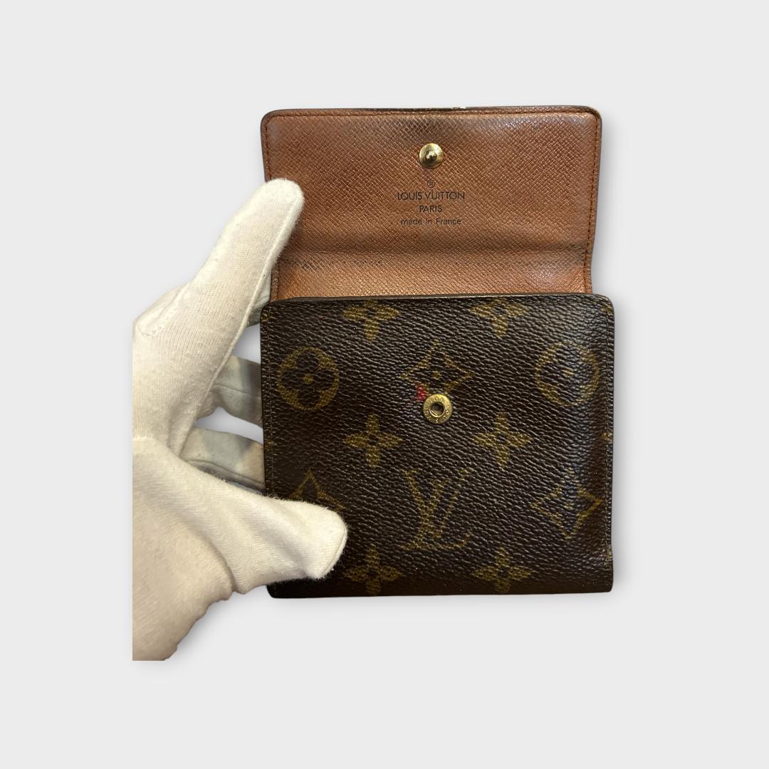 ルイヴィトン モノグラム ポルトモネビエ カルトクレディ 三つ折り財布