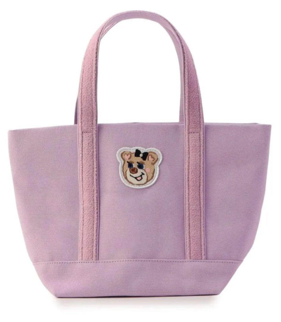 新品未使用ラブラリーバイフェイラー オールドテディ トート パープル