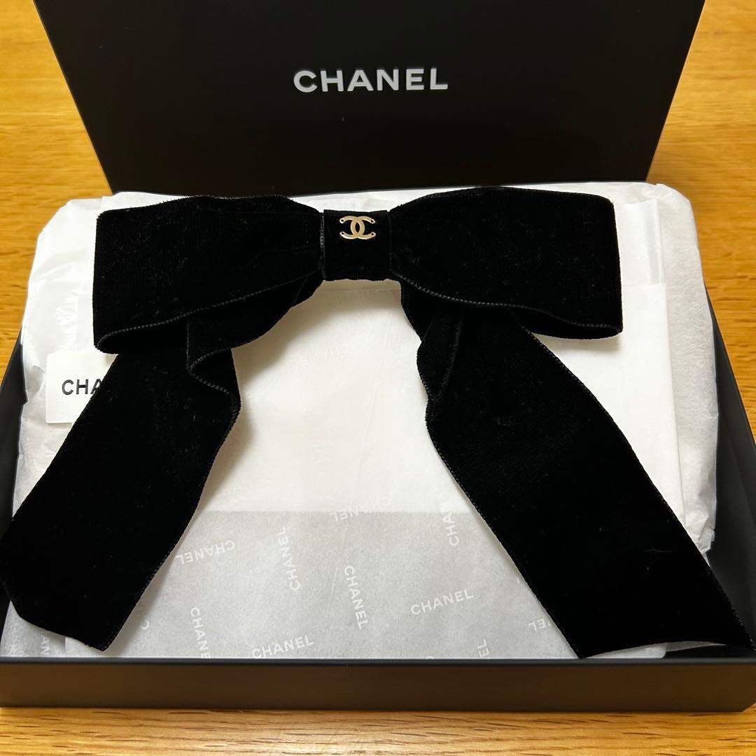 本日限りお値下げ！新品未使用！シャネル♡リボンバレッタ 本日限りお値下げ！新品未使用！シャネル♡リボンバレッタ - メルカリ