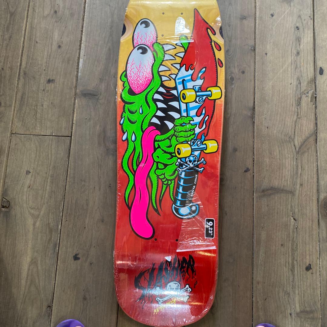 スラッシャー スケートボードデッキ 32インチ SANTA CRUZ スケボー スケート ボード デッキ サンタクルーズ