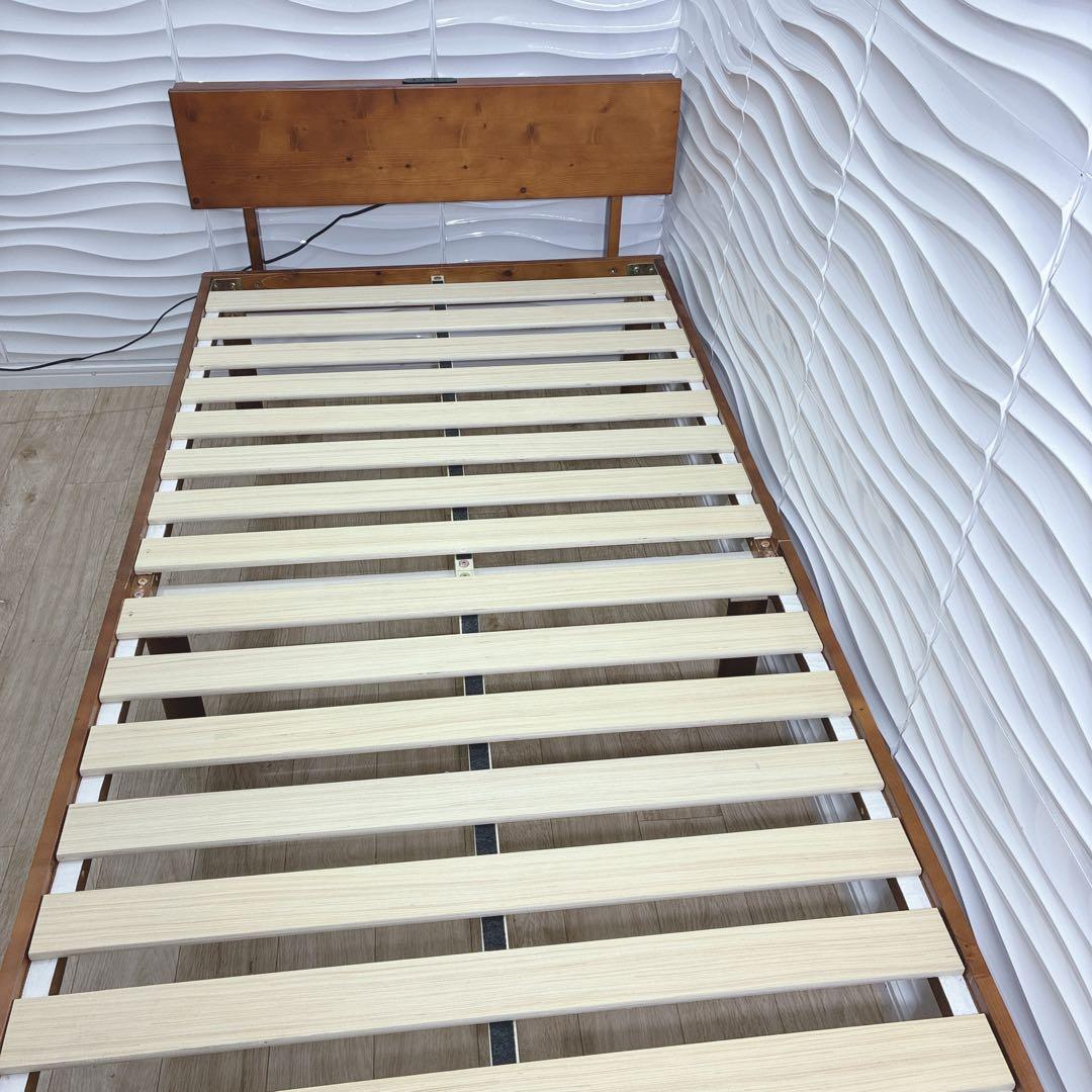 ◇タンスのゲン◇すのこベッド◇シングル◇コンセント付◇大阪兵庫京都