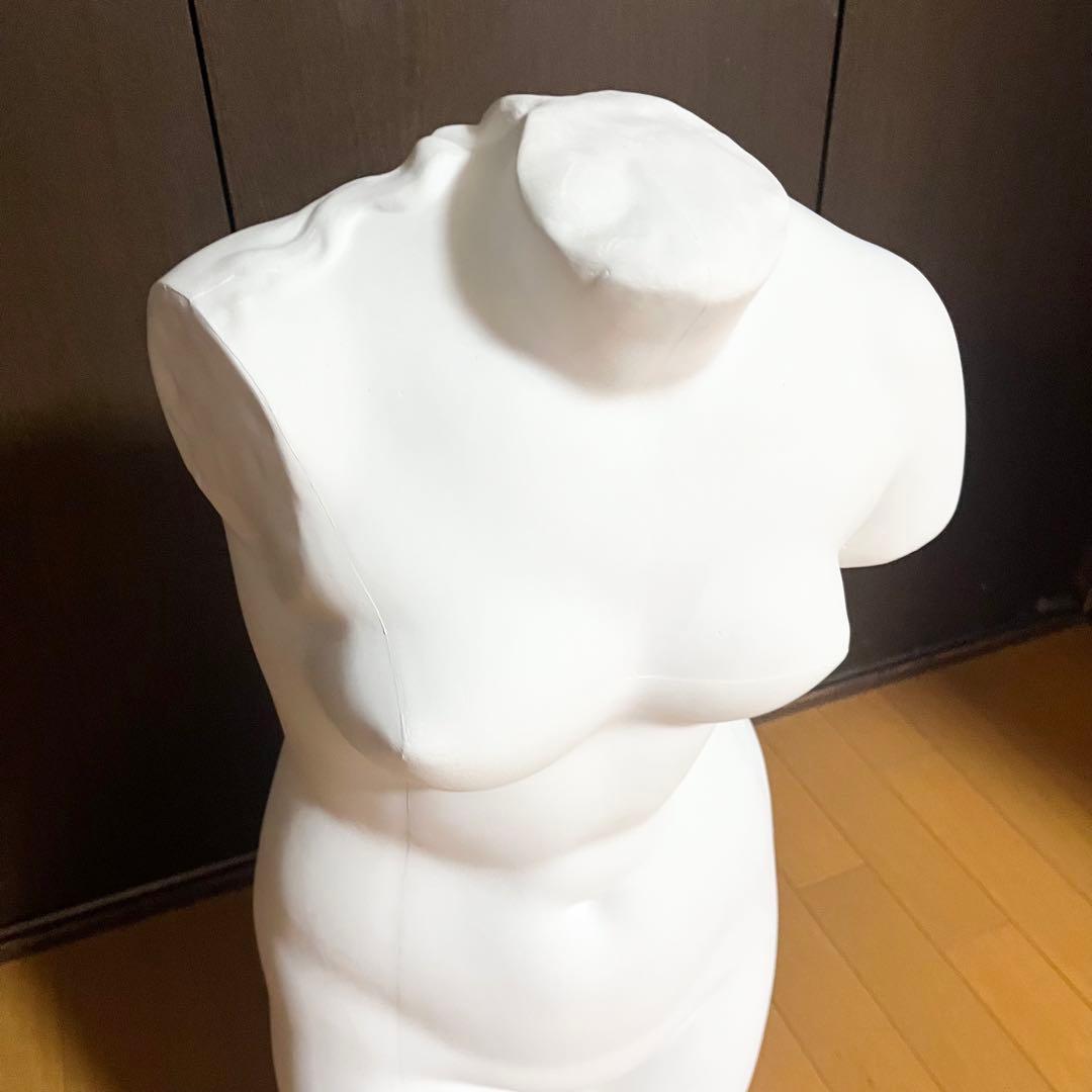 石膏像 裸婦像 デッサン用トルソー オブジェ 女子 デッサン像 美術彫刻