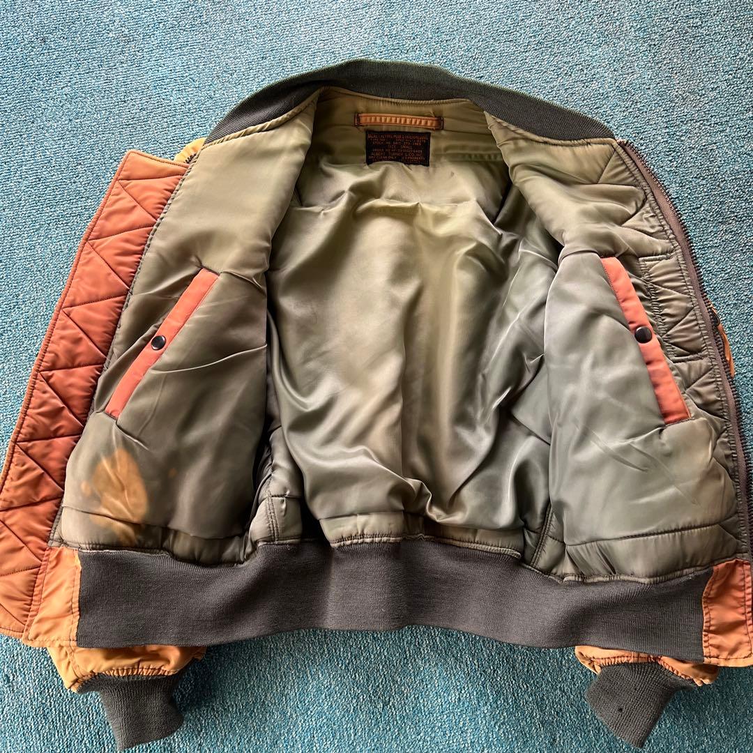 旧リアルマッコイズ 退色 MA-1 アルバートターナー size S - メルカリ