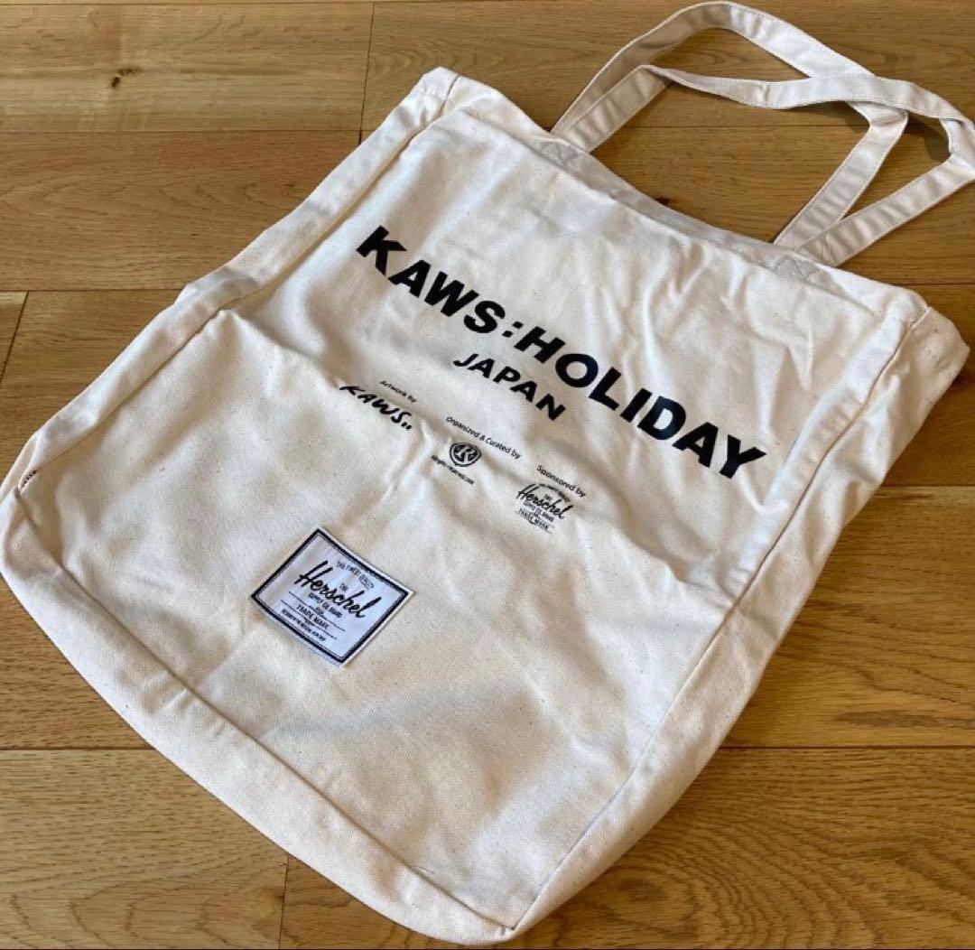 カウズ KAWS HERSCHEL SUPPLY トートバッグ - メルカリ