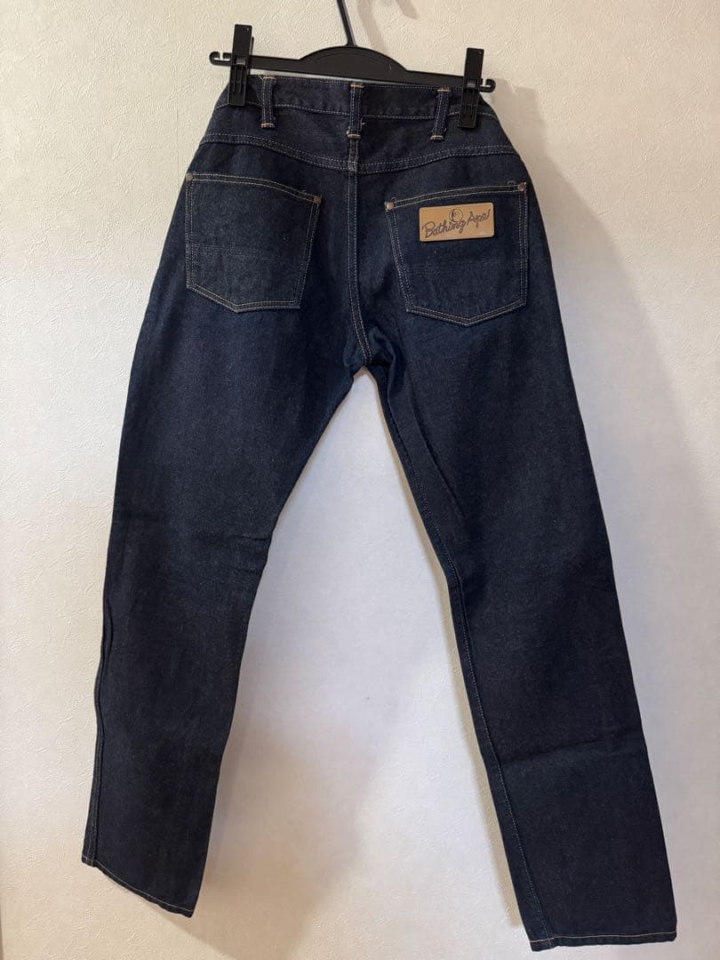 初期 A・BATHING APE インディゴ デニムパンツ ジーンズ - メルカリ