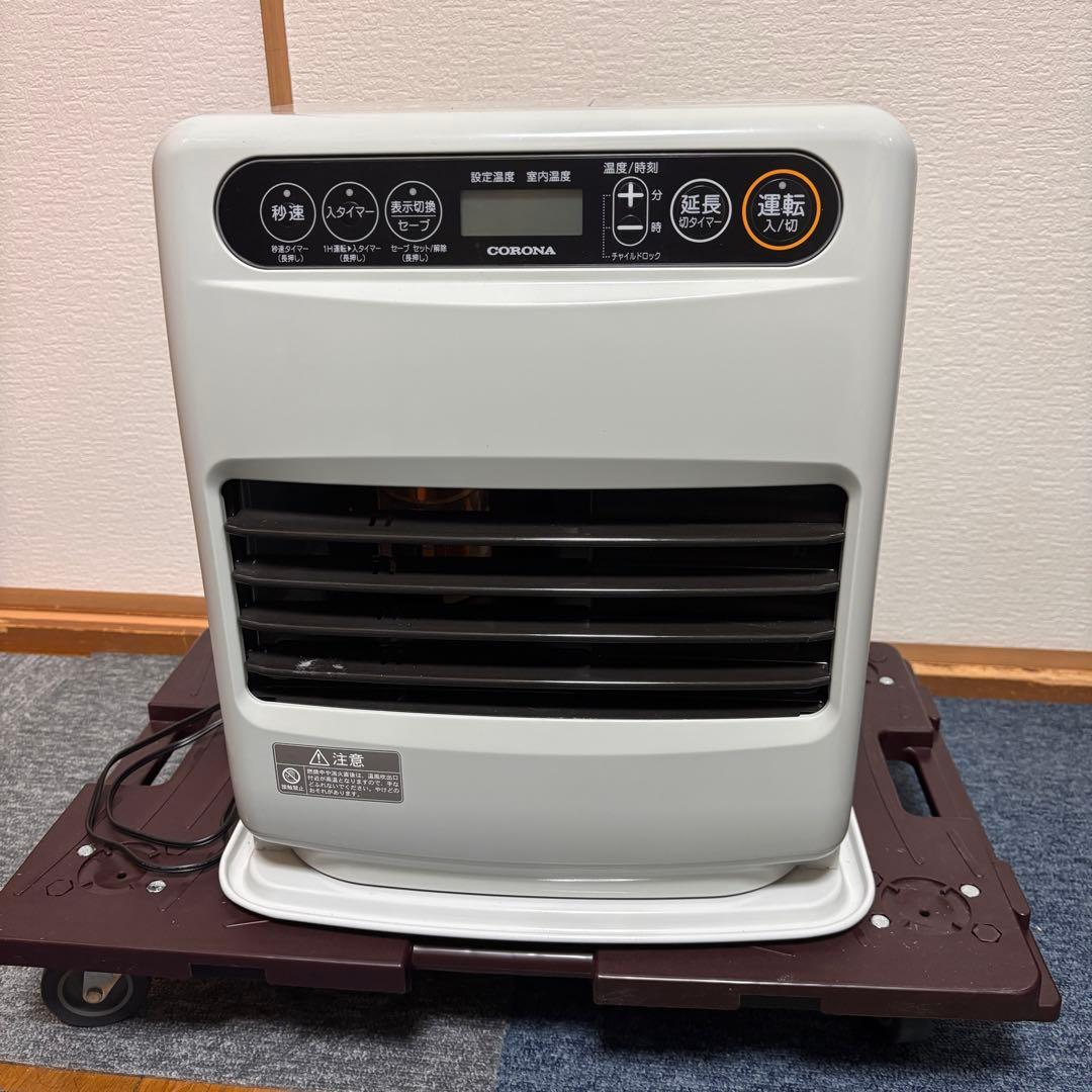 本日限定お値下げ★コロナ石油ファンヒーター　FH-G3224 石油ファンヒーター G32タイプ サテンシルバー FH-G3224Y [木造9畳まで
