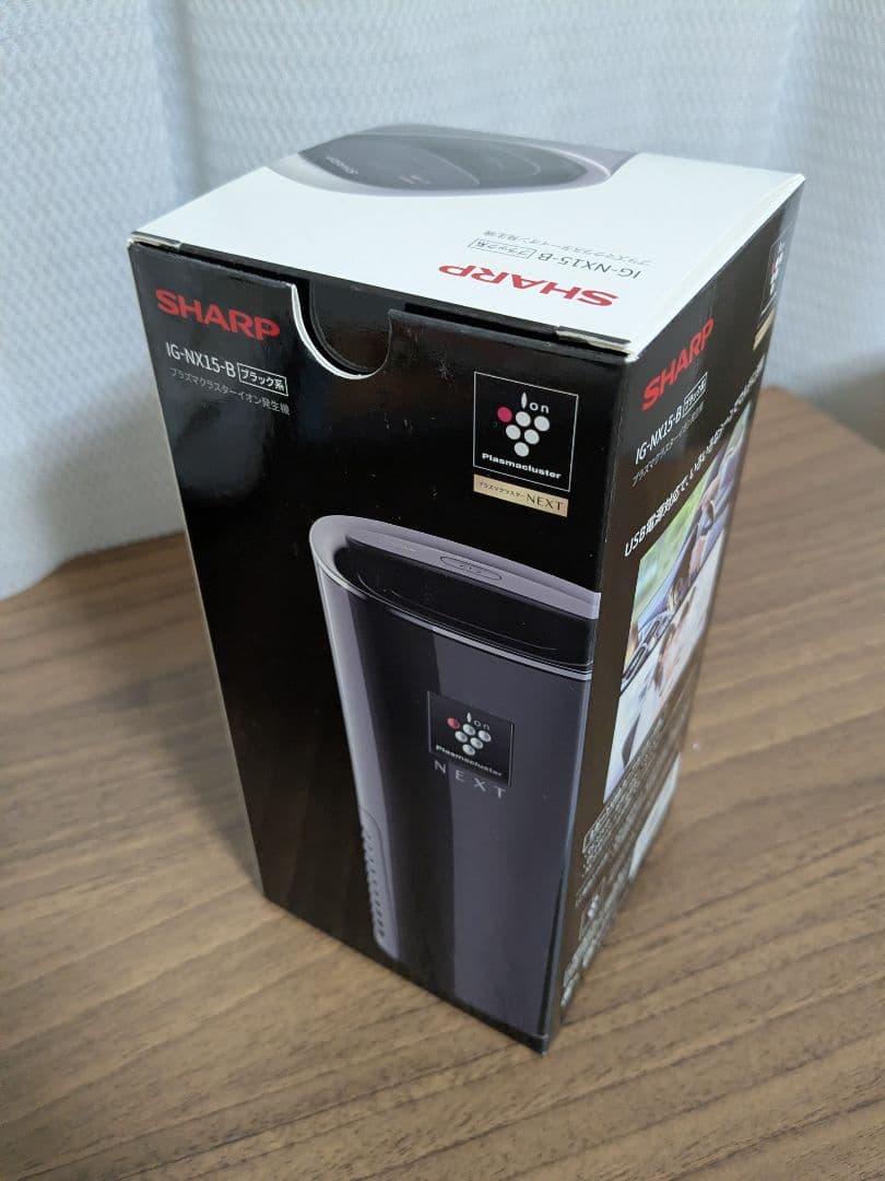 SHARP 　IG-NX15-Bブラック Amazon.com: SHARP IG-NX15-B [Plasmacluster NEXT ion generator for