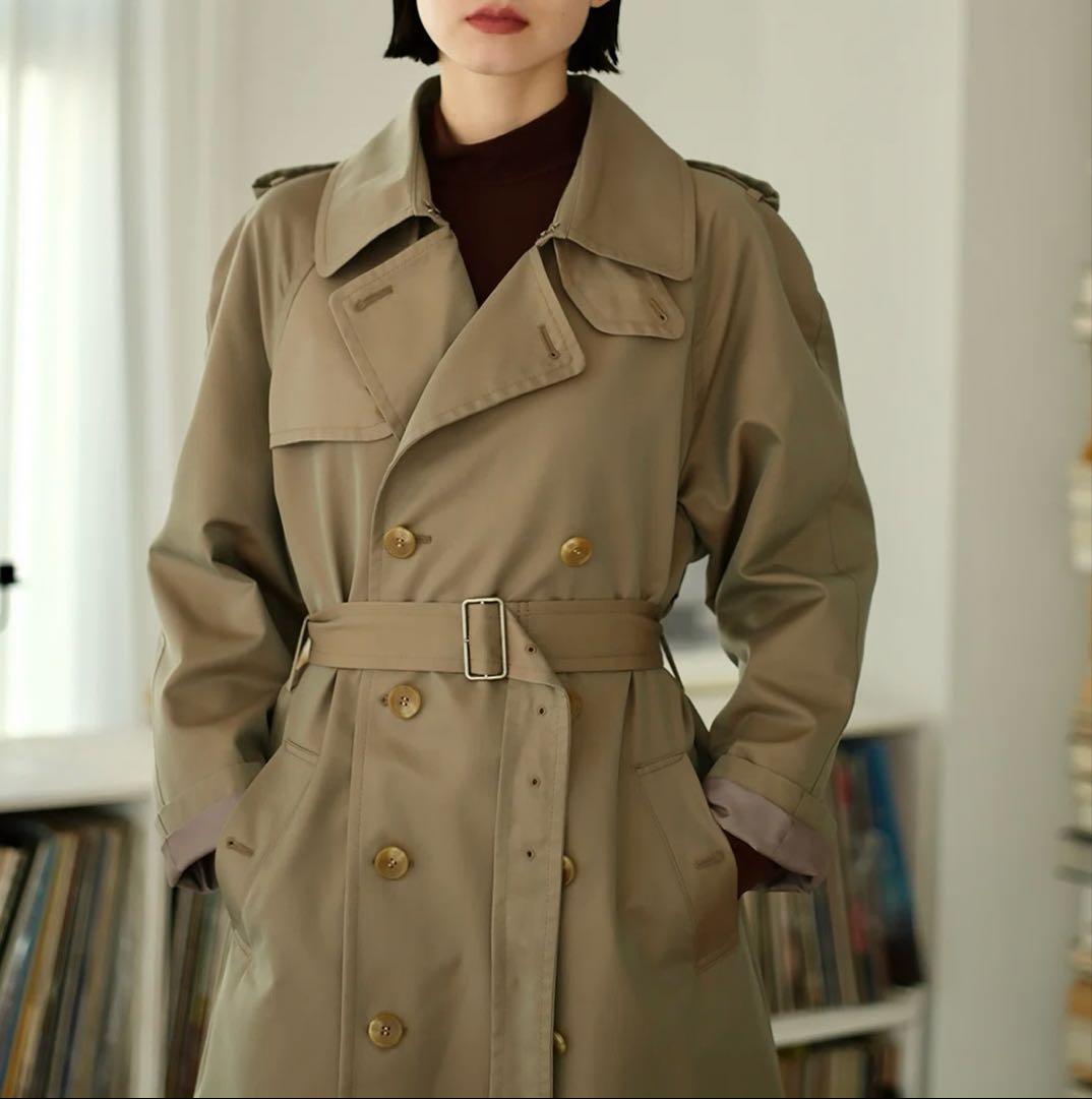 foufou 玉虫 トレンチコート - メルカリ