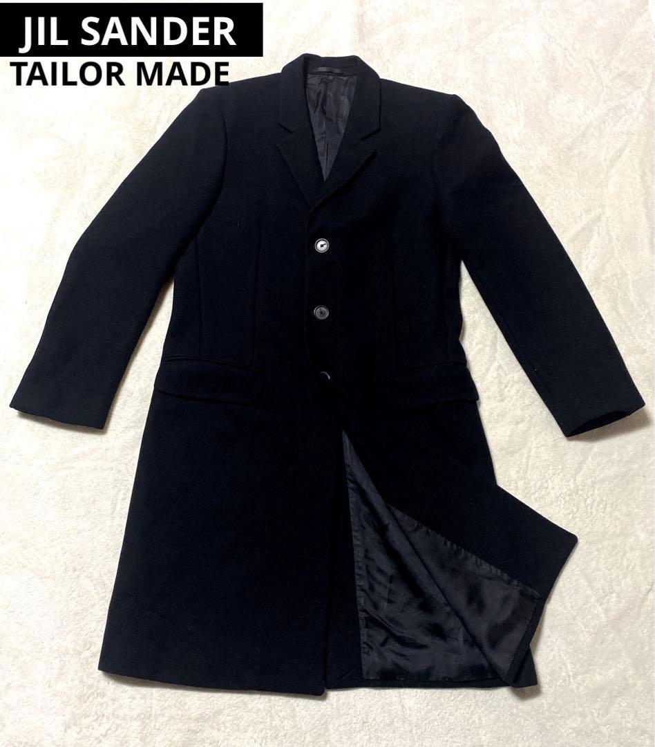 ✨極美品✨JIL SANDER チェスターコート 黒 TAILOR MADE|mercari