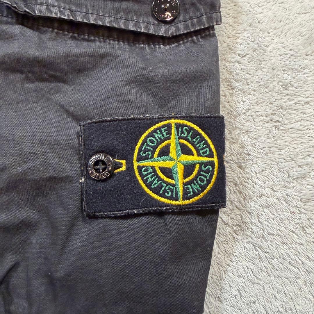 ストーンアイランド カーゴパンツ 30サイズ ブラック 7215318WA