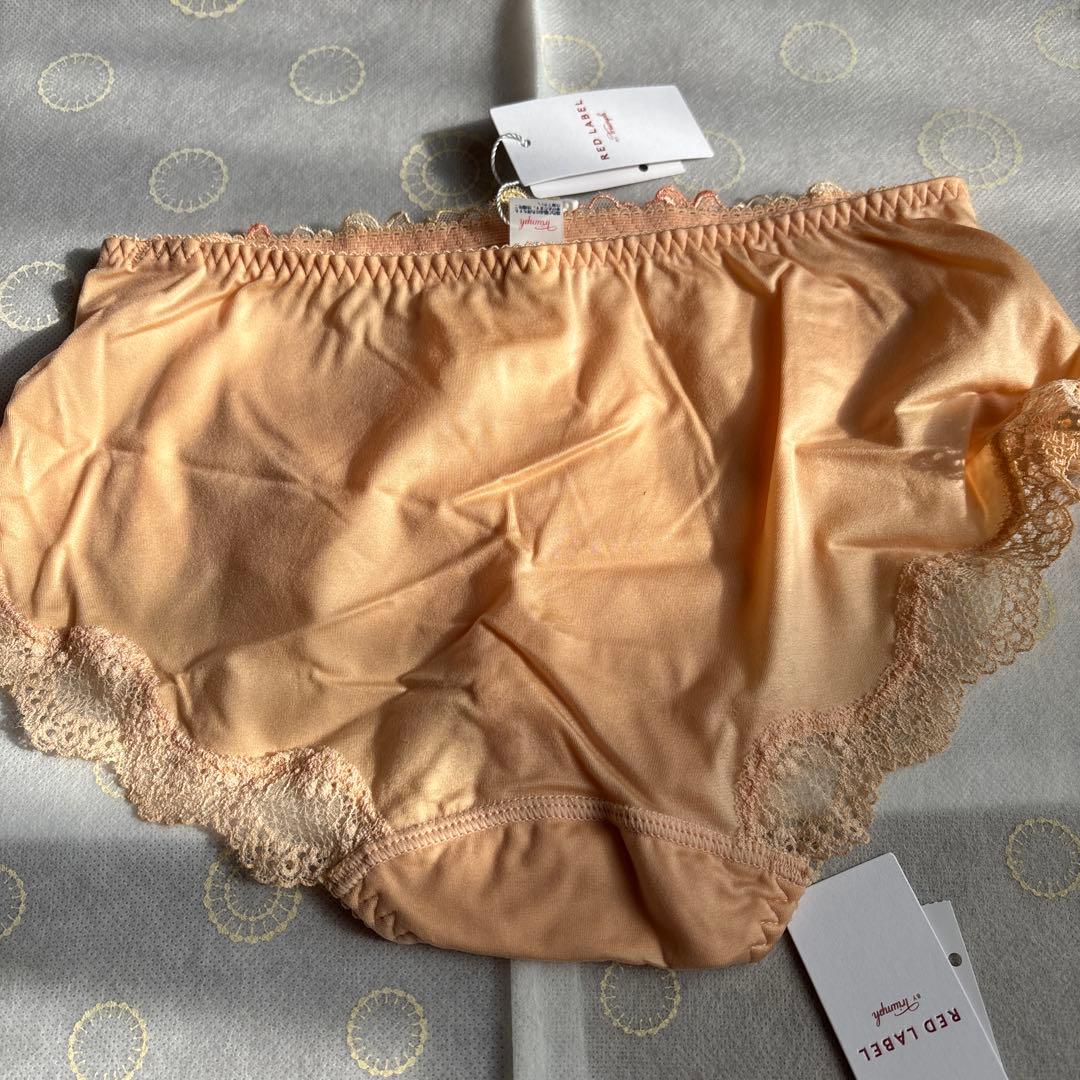 4点セットTriumphレッドレーベルブラ(C70)ショーツ&スリップ〜オレンジ