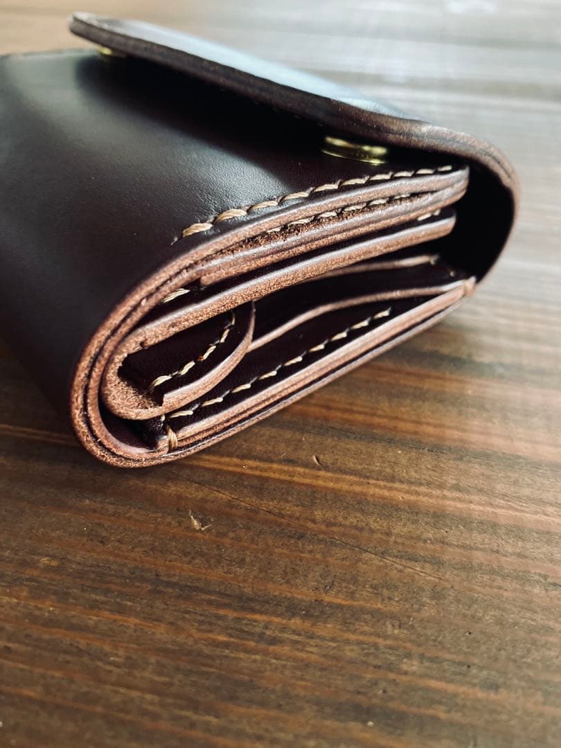 ブルガロ】TS03-76ショートトラッカーウォレット&真鍮チェーン付き