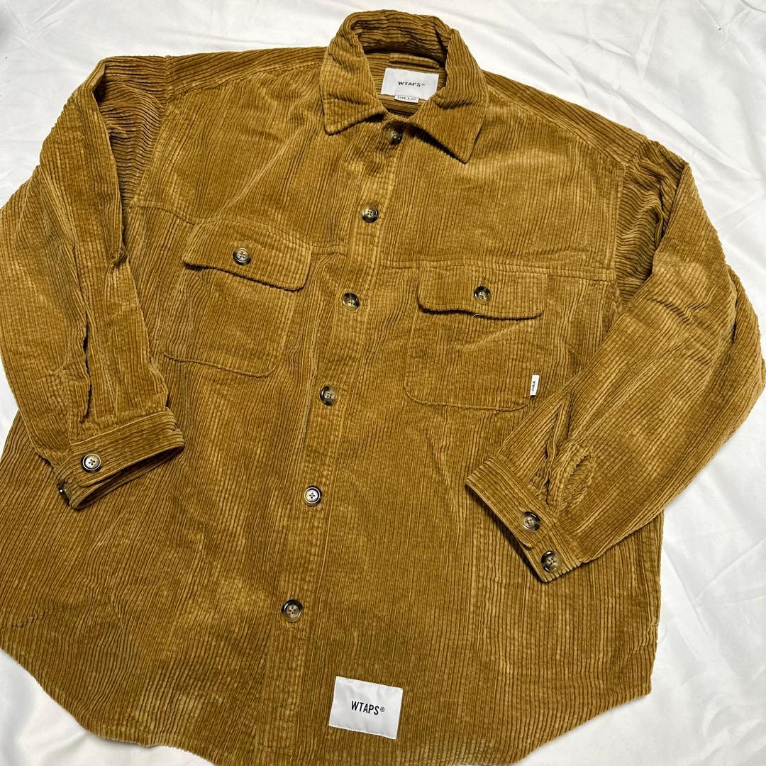 WTAPSダブルタップス 2021AW CORDUROY コーデュロイ シャツ - メルカリ