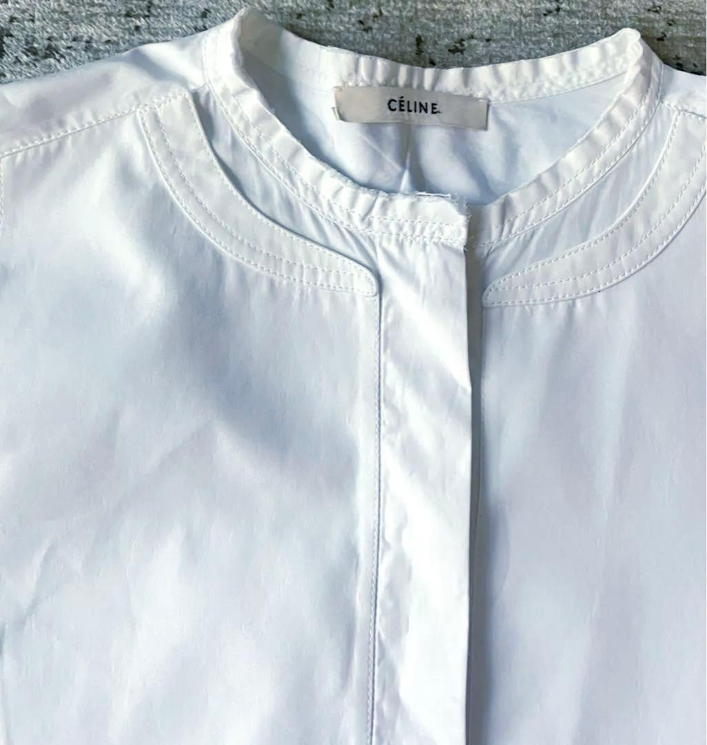 CELINE セリーヌ 希少フィービー期 タキシードシャツ 36 セリーヌ レア