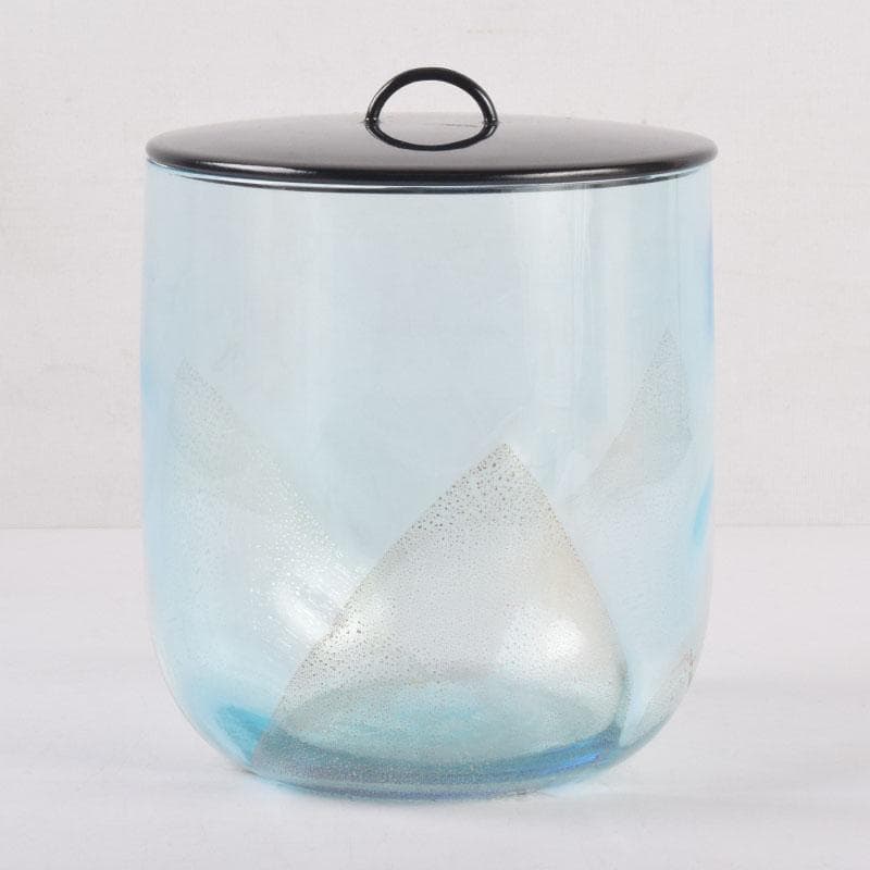 茶道具 水崎長寿作 義山 切箔 水色 水指 蓋裏波車蒔絵 共