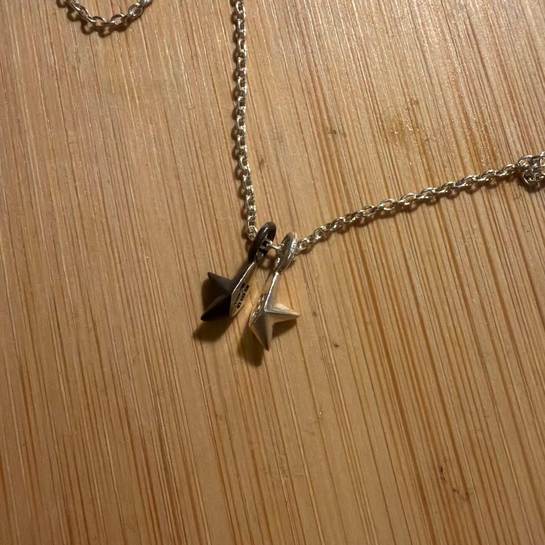 アンプジャパン スターモチーフ シルバー ネックレス SILVER バイ