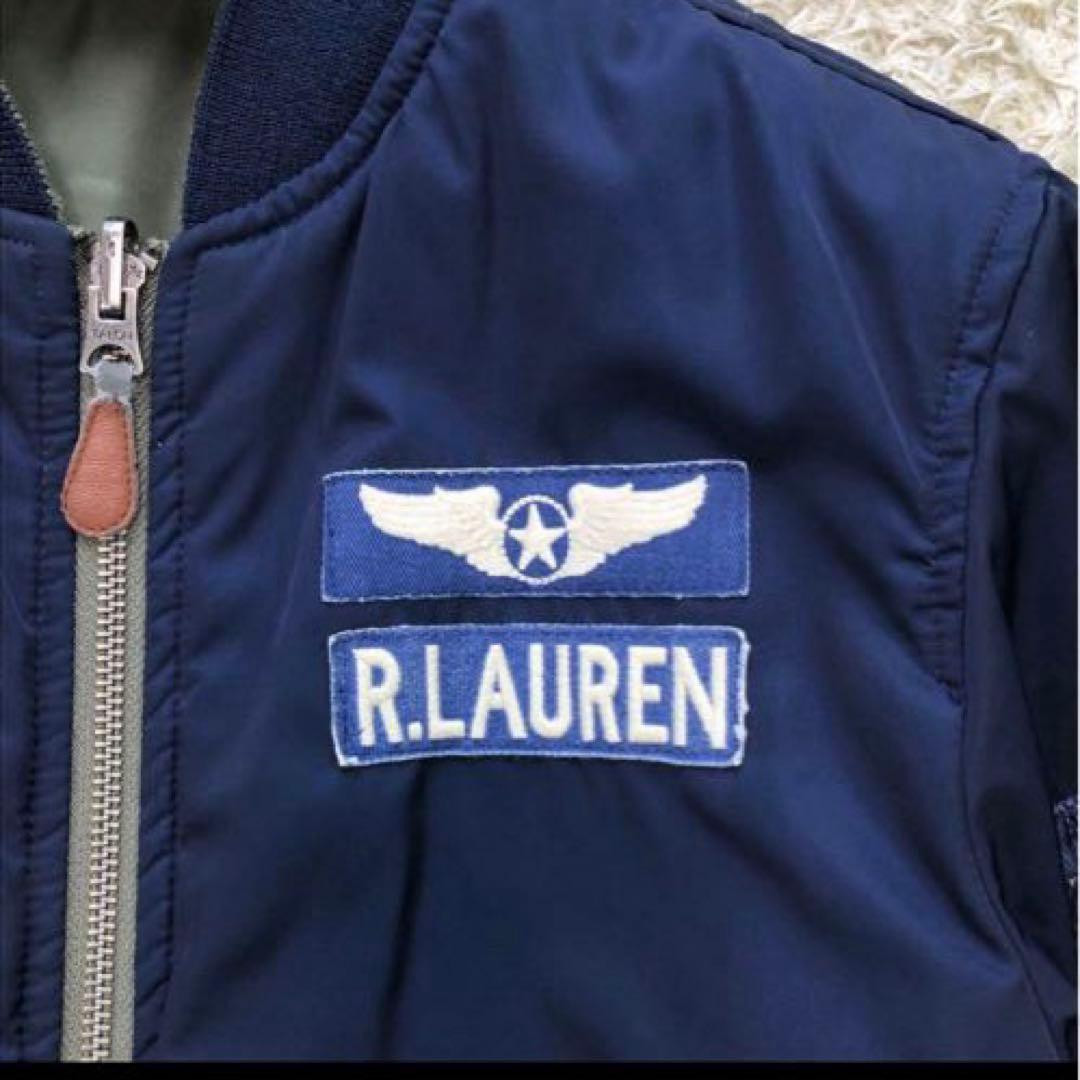 ポロラルフローレン MA-1 リバーシブル ジャケット 160 - メルカリ