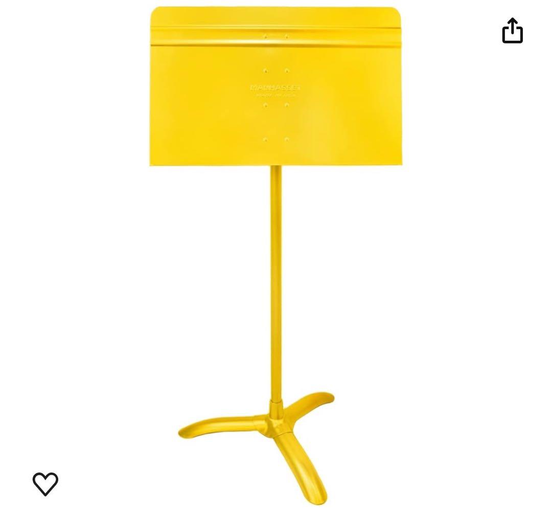 マンハセット 譜面台 M48Y シンフォニーモデルイエロー 楽天市場】【クーポン配信中】マンハセット 譜面台 M48Y シンフォニー