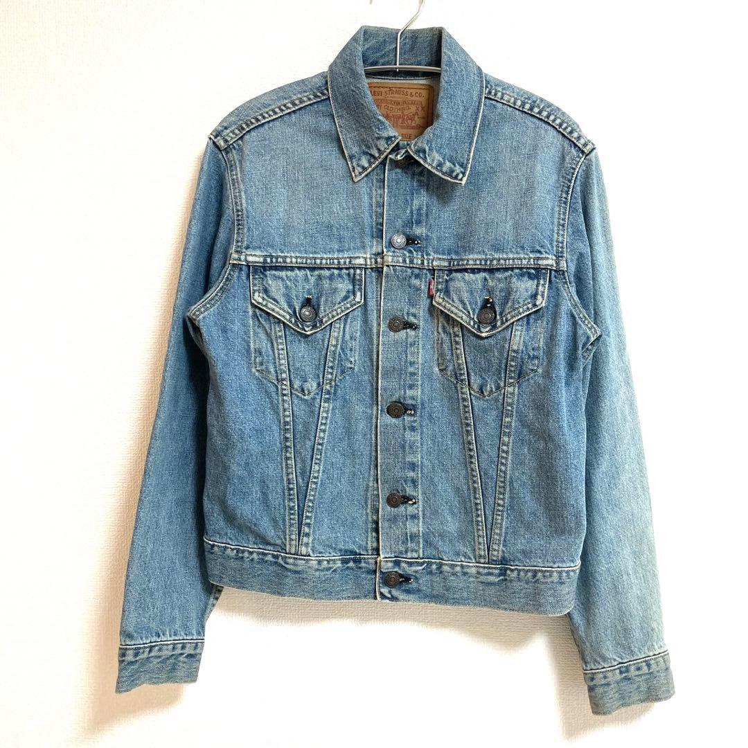 リーバイス 557 デニムジャケット 36 M 3rd 復刻 ジージャン 紺青