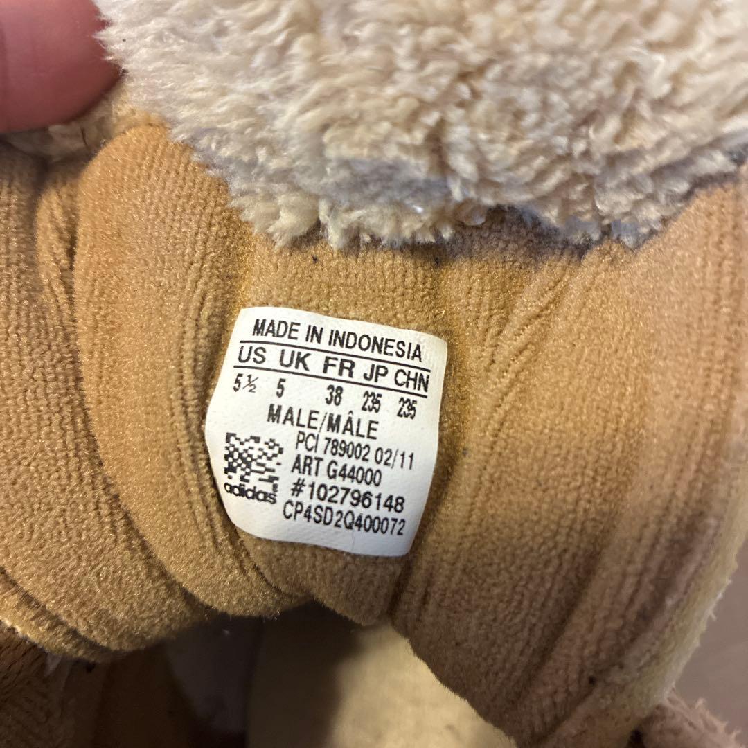 コラボ　アディダス×ジェレミー・スコット　テディベア スニーカー 23.5cm