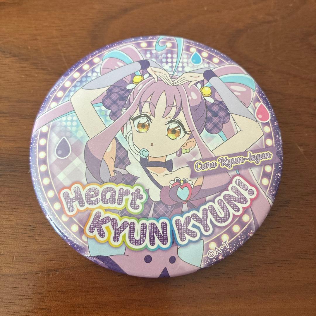 プリキュア トゥインクル缶バッジ キュアキュンキュン - メルカリ