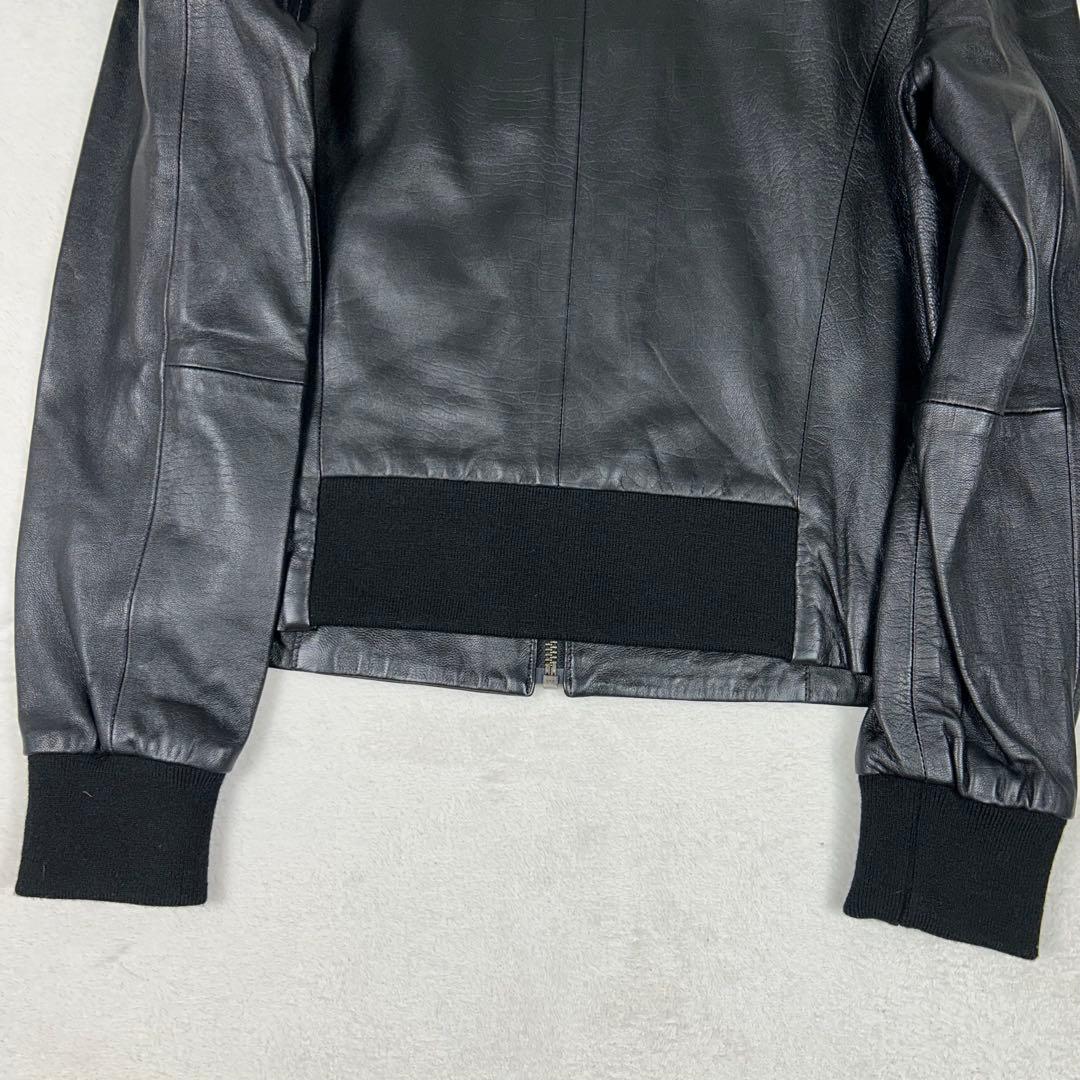 極希少♡ポールスミス ラムレザージャケット マルチカラー ブルゾン