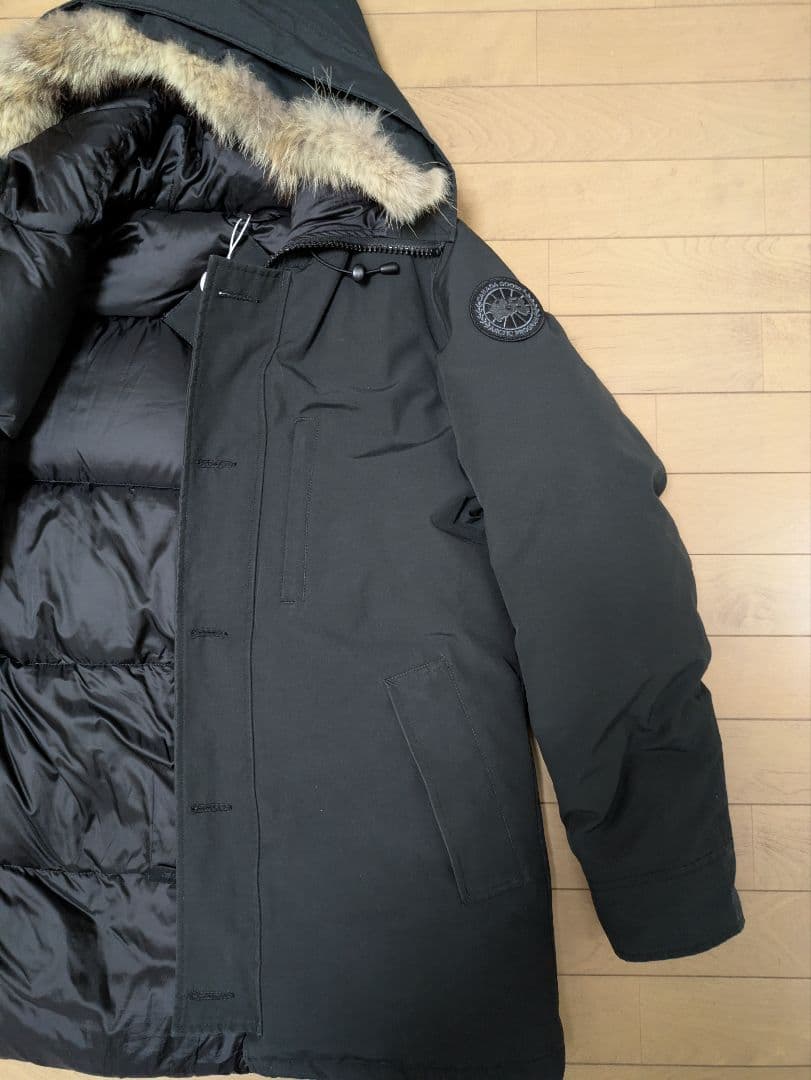 美品鑑定済】CANADA GOOSE M シャトー ブラックレーベル コヨーテ