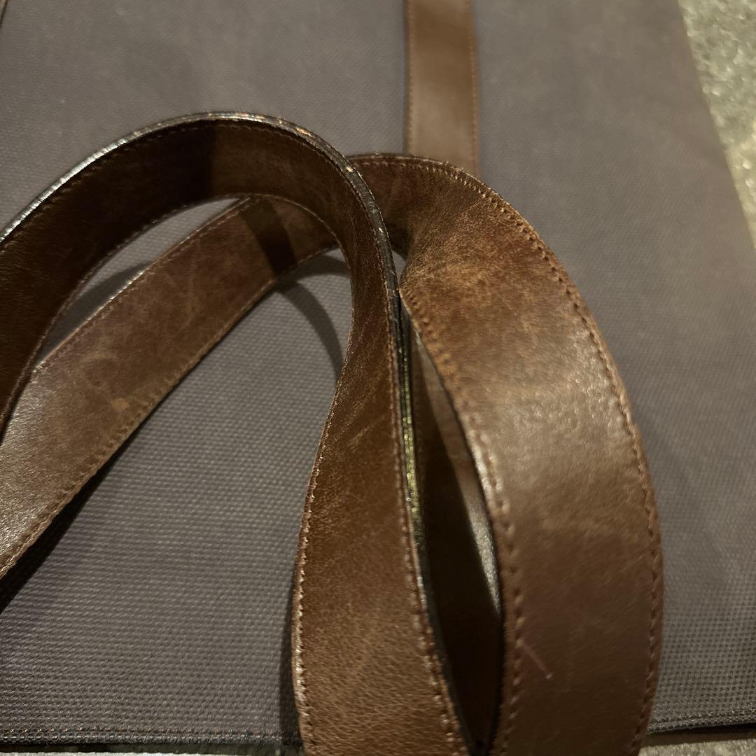 ブルガリ シンプルな大きめトートバッグ マチ無し ビジネス