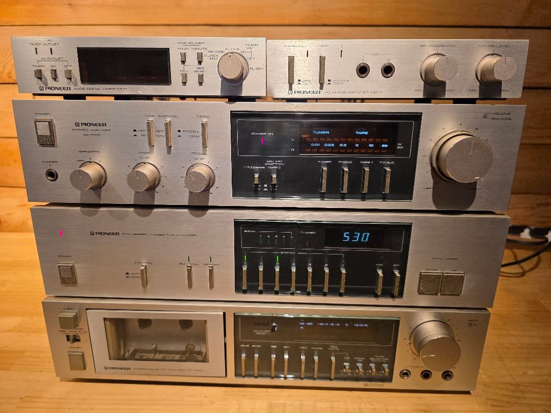 パイオニア　オーディオセット　SA.TX.CT7000 Pioneer SA-7000 TX-7000Ⅱ 2点セット｜Yahoo!フリマ（旧PayPayフリマ）