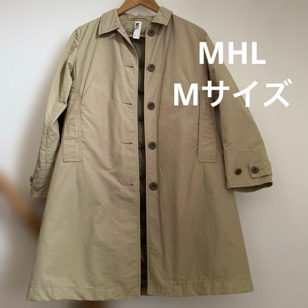 美品】マーガレットハウエル ライナー付き チェスターコート ベージュ